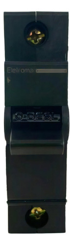 Disjuntor Nema Dqe1010 Unipolar 10a Eletromar Preto