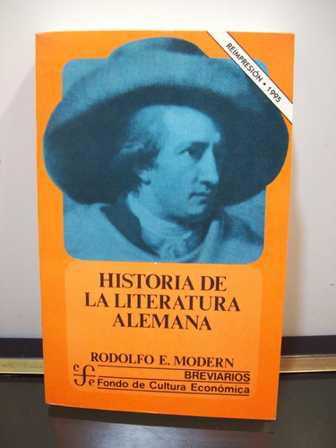 Adp Historia De La Literatura Alemana Rodolfo Modern / 1995