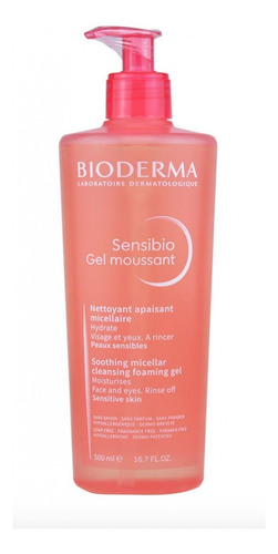Bioderma Sensibio Gel Limpiador Piel Sensible 500 Ml