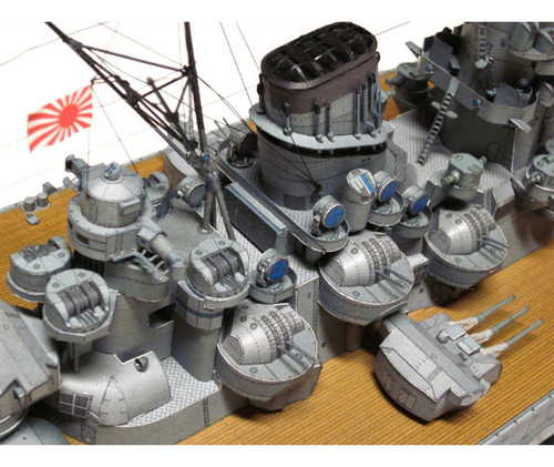 Exquisito 3d Ww2 Barco De La Armada Japonesa Ensamblar Kits