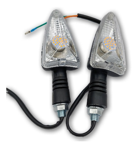 Imagen 1 de 2 de Luz De Cruce Kit Delantero Par Hj110 Super Solpart Orig Moto