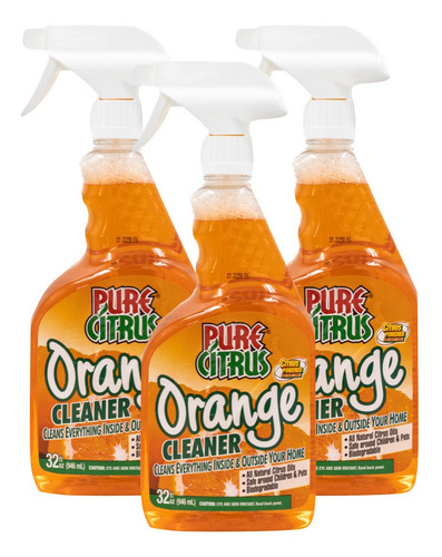 3 Pz Desengrasante Para Cocina Olor Naranja Pure Citrus Usa