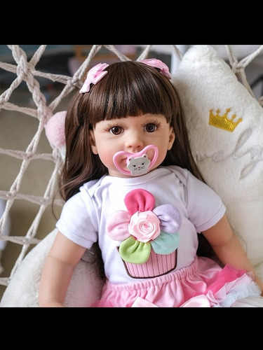 Imagen 3 de 4 de Bebe Bebé Baby Reborn Muñeca Realista Niñas