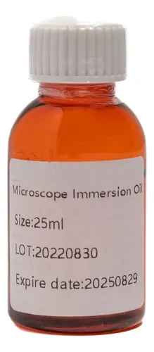Aceite De Inmersion De Microscopio Premium Para Olympus, Ni