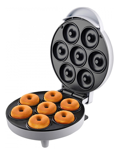 Maquina De Mini Donas Donuts Nappo 7 Unidades 1000w Blanca