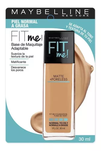 Base De Maquillaje Maybelline Fit Me Matte 330 Toffee - 30ml | MercadoLibre