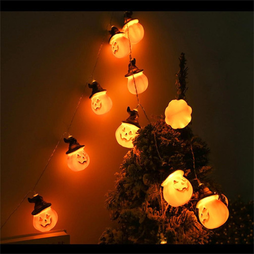 Cadena De Luces Led R Para Halloween, Decoración De Hallowee