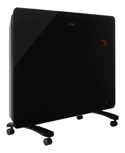 Imagen 3 de 5 de Calefactor Vitro Atma 1500w Bajo Consumo, Remoto + Display