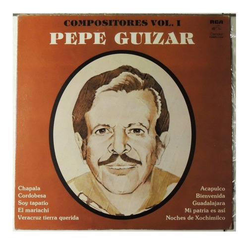 Compositores Pepe Guizar ( Disco Lp ) # 4776