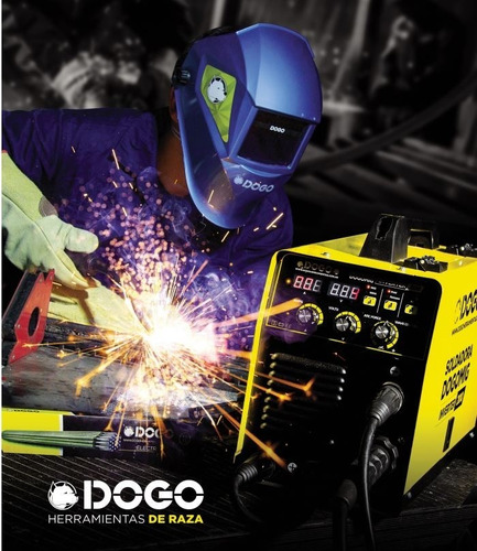 Imagen 4 de 10 de Soldadora Dogo Mig 100 P/alambre Flux Sin Gas Maquina Soldar