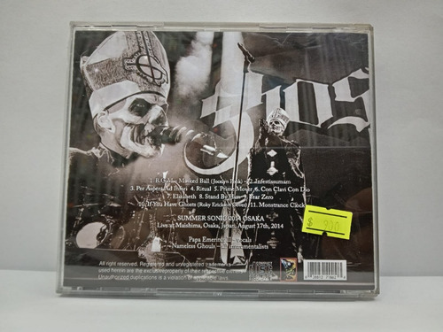Imagen 2 de 2 de Ghost - Summer Sonic Osaka 2014 Cd