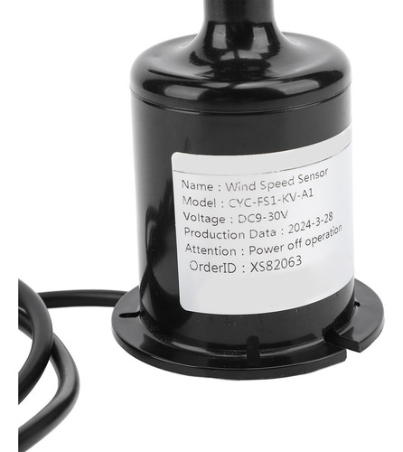 Sensor De Monitoramento De Velocidade Do Vento Externo