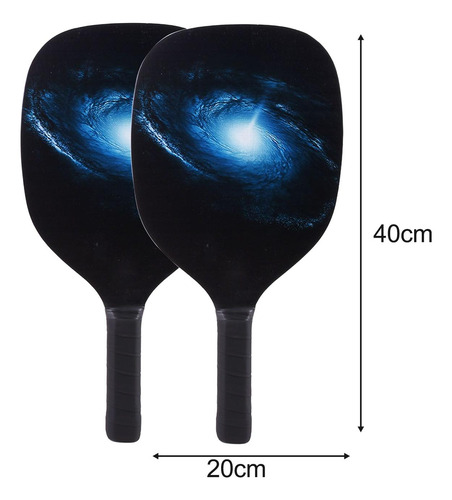 Juego De Raquetas De Pickleball Madera Para Todas Las Edades
