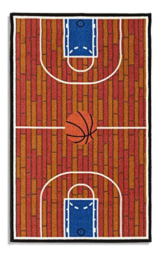 Amueblar Mi Lugar Basket Basketball Kids Rug