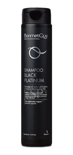 Bonmetique Shampoo Black Platinum X 350ml