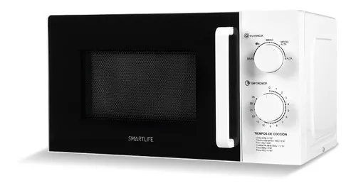 Microondas 20 Litros Smartlife Horno Manual Blanco 20m