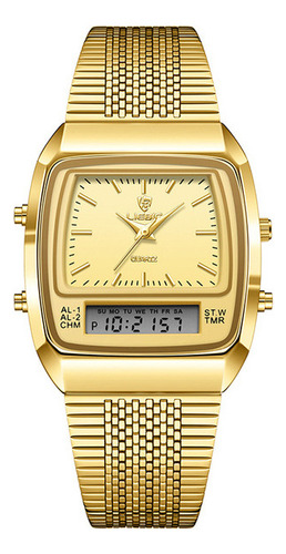 X Reloj Liebig Digita Digital De Cuarzo Con Brazalete De