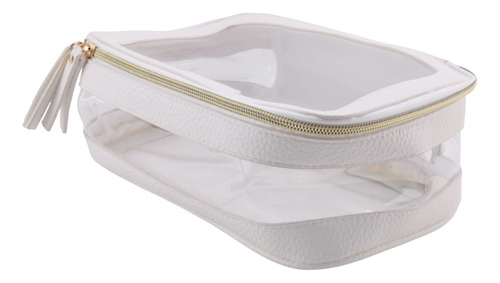 Estuche De Maquillaje Transparente, Neceser Multiusos, De Vi