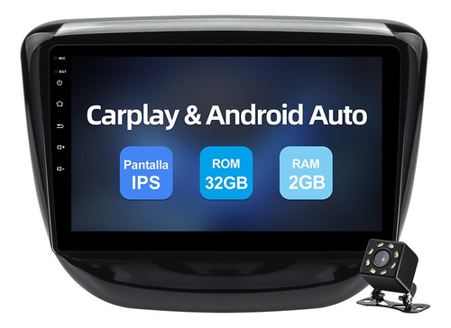 Estéreo Ram 2gb Android 10 Para Chevrolet Cavalier 2016-2022