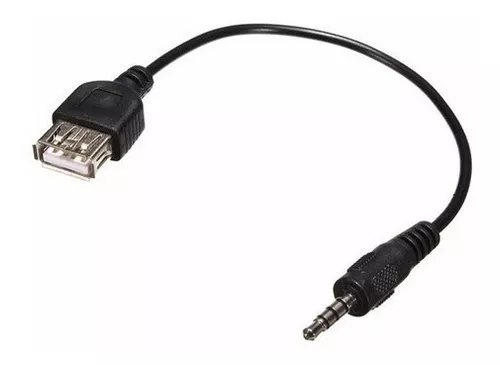 Adaptador Auxiliar Jack 3.5 mm a USB