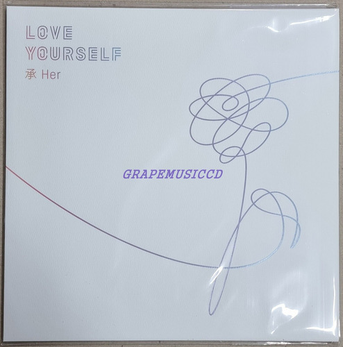 Bts Love Yourself Her Poster Sticker Photo Usa Import Lp