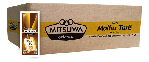 252 Sachês De Molho Tarê Mitsuwa Hot Roll 8g