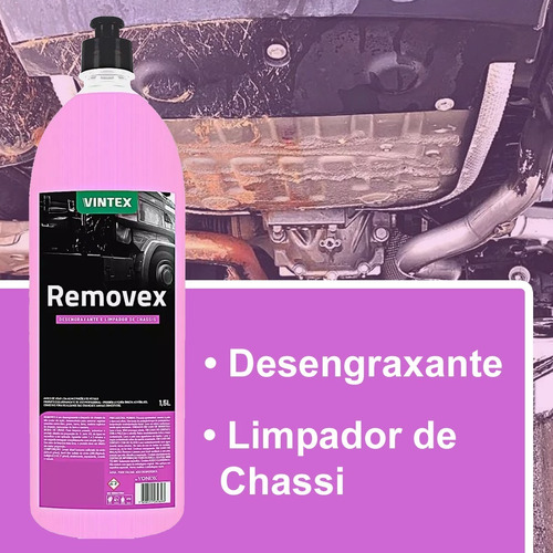 Removex Desengraxante Limpador De Chassis Remove Óleo Graxa