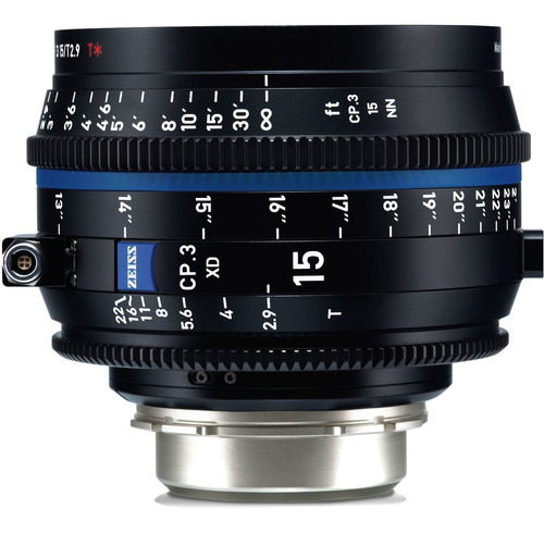 Zeiss Cp.3 Xd 15mm T2.9 Compact Prime Lente (pl Mount, Feet)