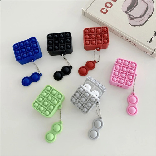 Fidget Toys Funda Protectora Suave Para AirPods 1 2 Air Pods