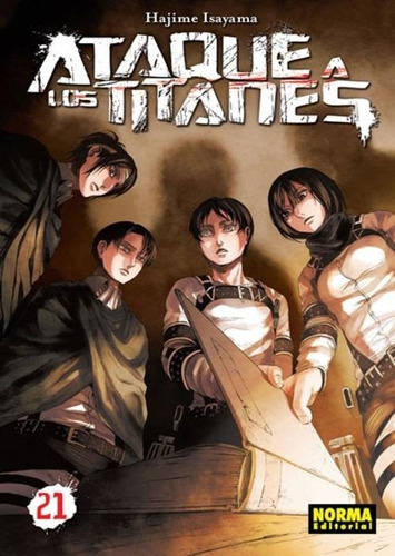 Manga Ataque A Los Titanes - Tomo 21 - Editorial Norma
