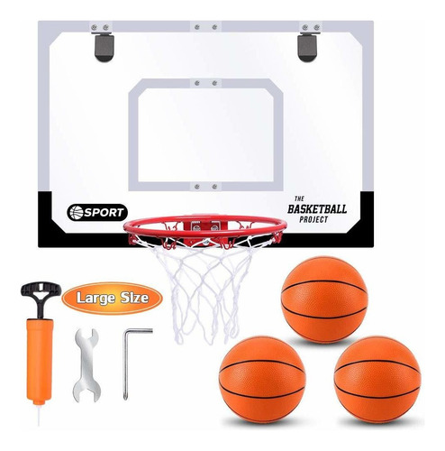 Juego De Mini Aro De Baloncesto Grande Para Interiores Para.