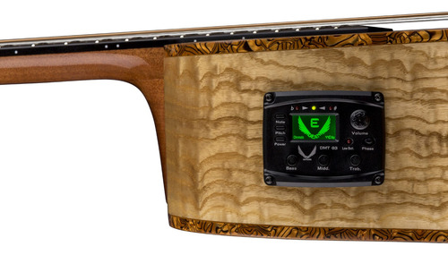 Guitarra Electroacústica Dean Exotica Quilt Ash A/e Gloss Color Gloss Natural Orientación De La Mano Diestro