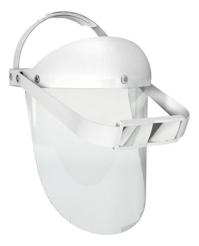 Protetor Facial Com Lupa (3,5x) Pro Face (face Shield) Cor Branco
