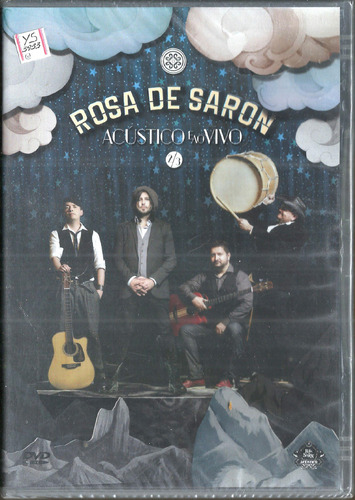 Dvd / Rosa De Saron = Acústico Ao Vivo (lacrado)