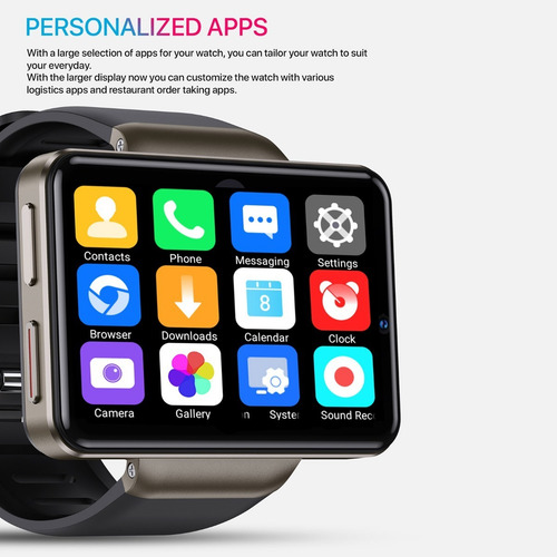 Hnreloj Inteligente Dm101 4g Wifi Gps Bt Reloj Inteligente Táctr1