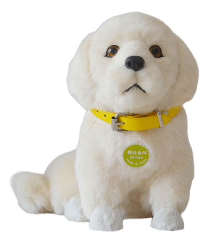 Cachorro Eléctrico, Animales De Peluche, Compañero Blanco