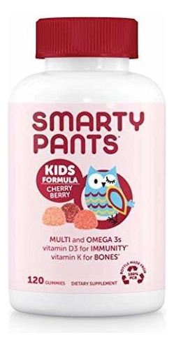 Vitaminas En Gomitas - Smartypants - Para Niños, X120 Und