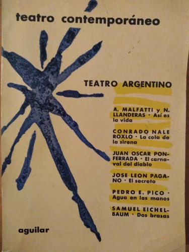 Teatro Argentino Contemporaneo - Aguilar - Nuevo