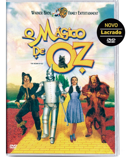 Dvd O Mágico De Oz - Clássico - Original Novo Lacrado
