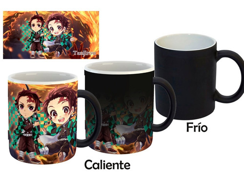 Taza Magica Kimetsu No Yaiba Tanjiro Demon Slayer 