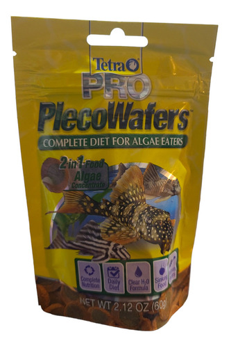 Alimento para peces Tetra Pleco Wafers formato wafers