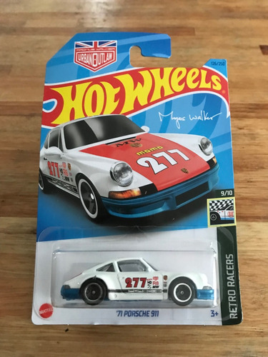 Hot Wheels ´71 Porsche 911 - M Walker - Blanco - 03_recs