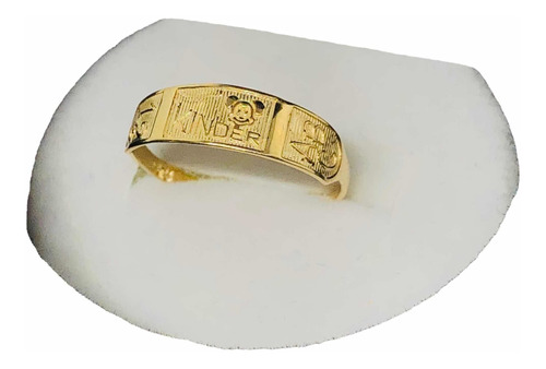 Anillo De Graduación De Kínder En Oro 10 Kilates