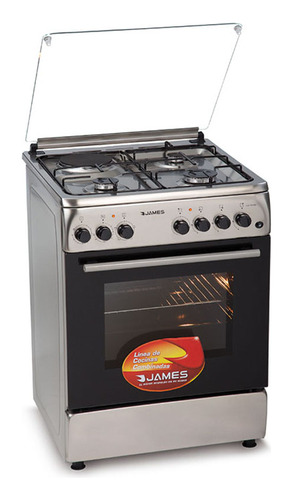 Cocina Combinada Blanca James 3 Horn 1 Disco Grill C22atksbl