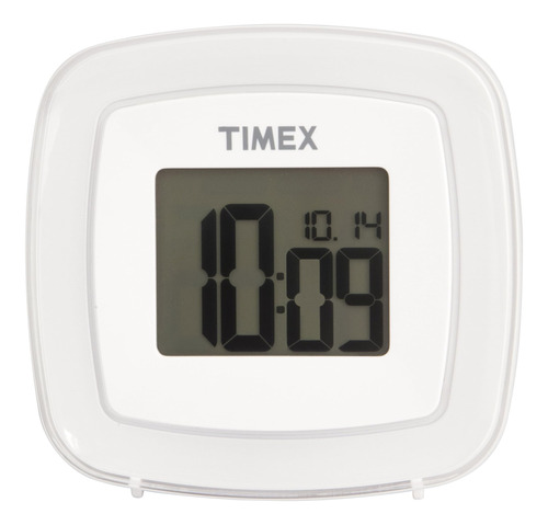 Timex T104w Reloj Despertador Doble Que Cambia De Color