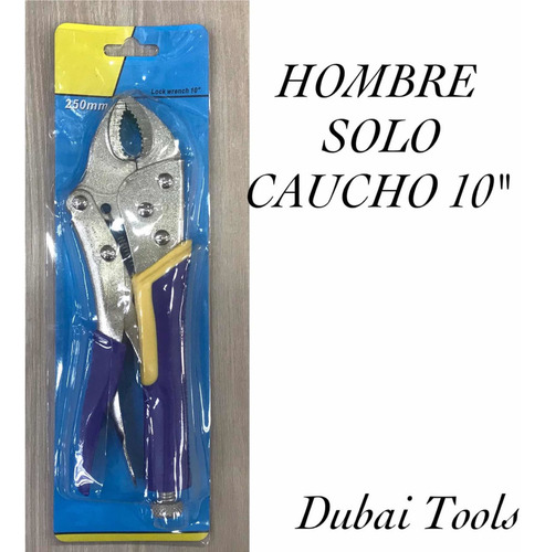 Alicate De Presion 10 Mango Caucho Blister Dubai Tools