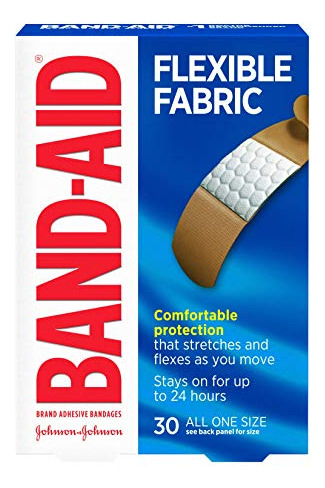 Banda-aid Marca Flexible Bandajes Adhesivos Para El Rjrwd