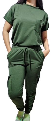 Conjunto Jogger Damas 100% Algodón 