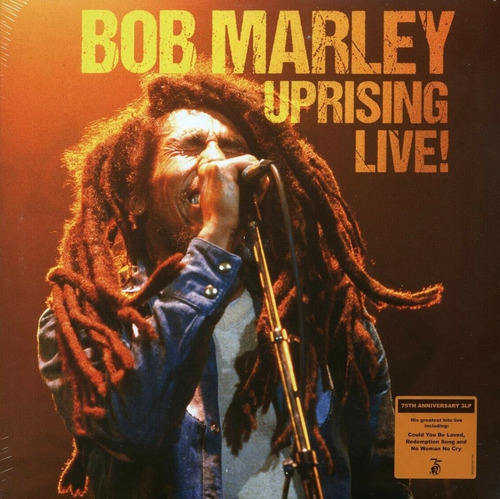 Vinilo Bob Marley Uprising Live! 3 Lps Colour Vinyl