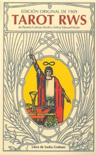 Libro Tarot Rws de Pamela Colman Arthur Edward Waite editorial Lo Scarabeo tapa blanda en español 2023
